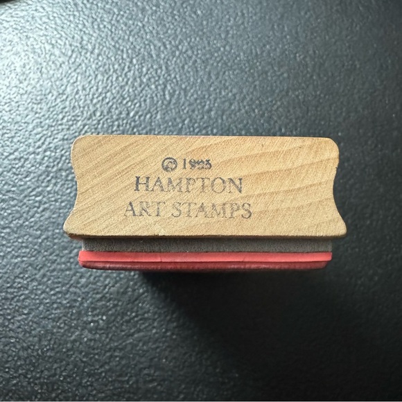 Hampton Art Stamps 1993 Vintage HERB PACKET H898 Wood Mounted Rubber Stamp - Picture 5 of 7